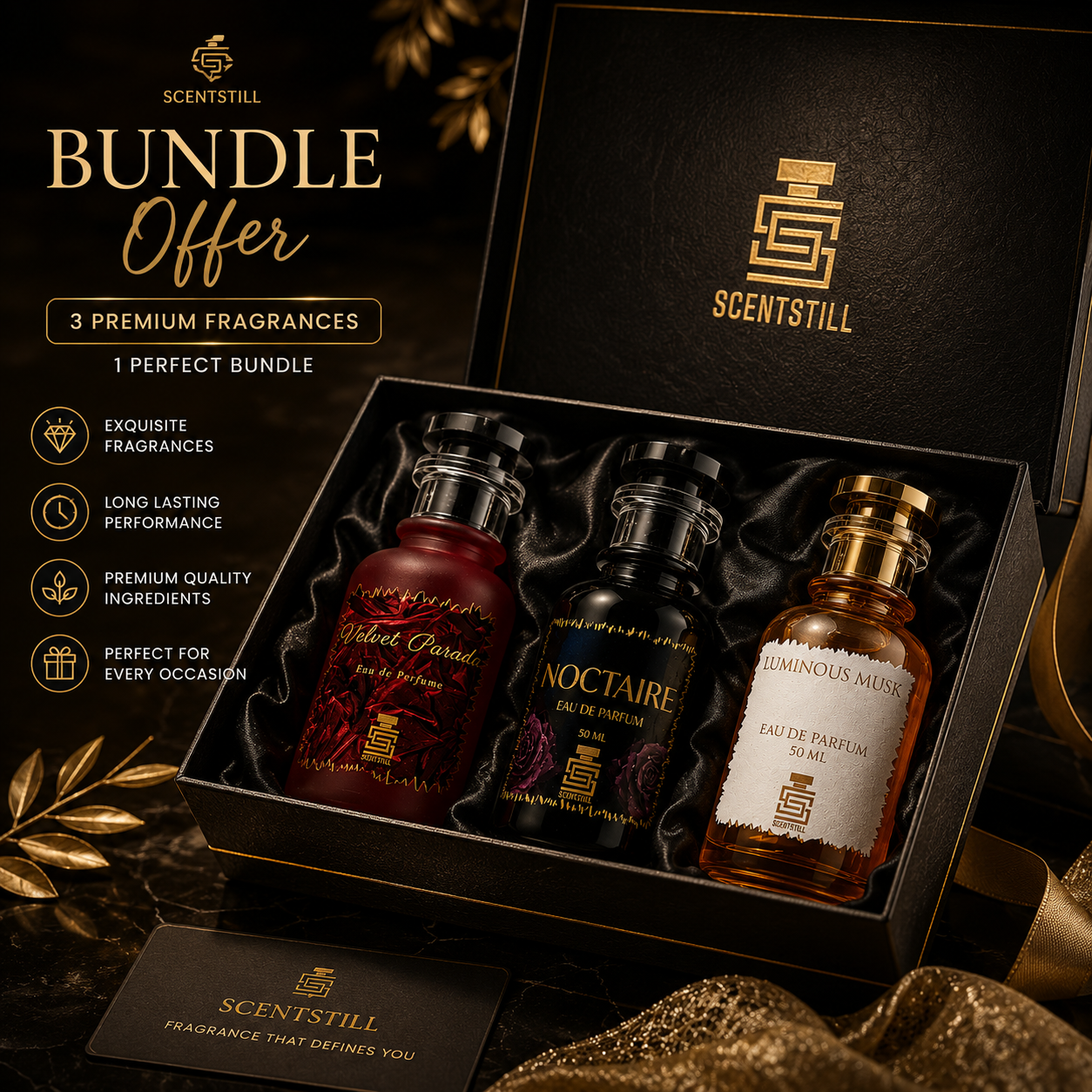 Elite Fragrance Bundle 3 in 1